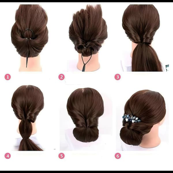 2 stk. Hårstyling Clip Hestehale Maker Styling