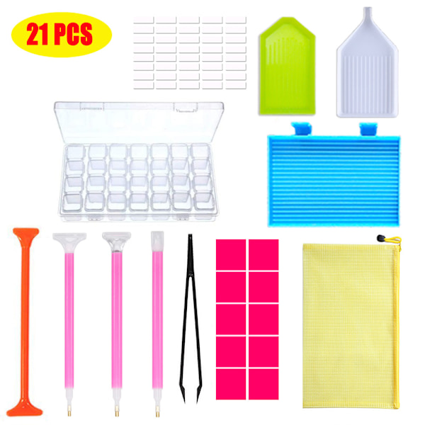 Diamantborrpenna-set 21PCS