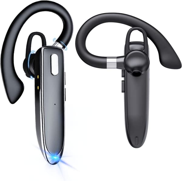 Bluetooth headset med Mic HD Håndfri trådløs