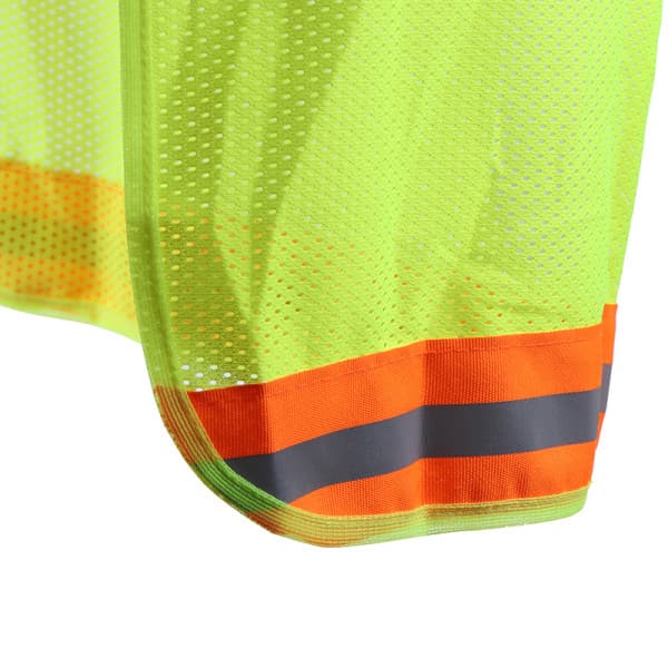 Solskydd för hård hatt med brätte och halsskydd VIS Reflect Orange