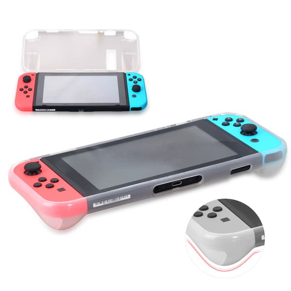 Iskunkestävä ja Kestävä TPU-kuori Nintendo Switchille Rosa