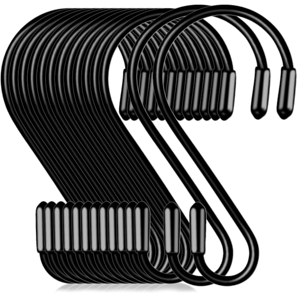 12-pack S-hooks for kitchen utensils
