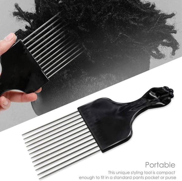 Hårsvampbørste til Twists, 4 i 1 Afro Twist Comb Sæt, Afro Pi