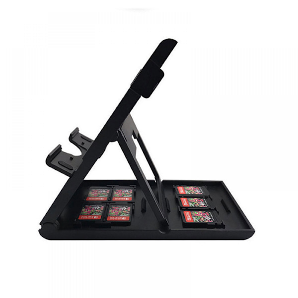 Justerbart tablettställ Bärbart hopfällbart skrivbordsställ Kompatibelt med Ipad Pro, Ipad Air Mini, Nintendo Switch, Iphone 14 Pro Max, Host