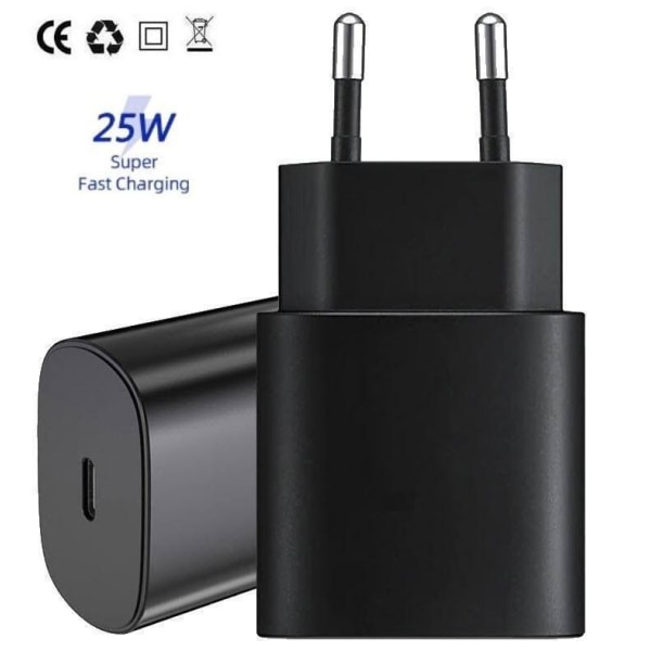 20W Hurtigladeadapter for Samsung USB-C Vegglader