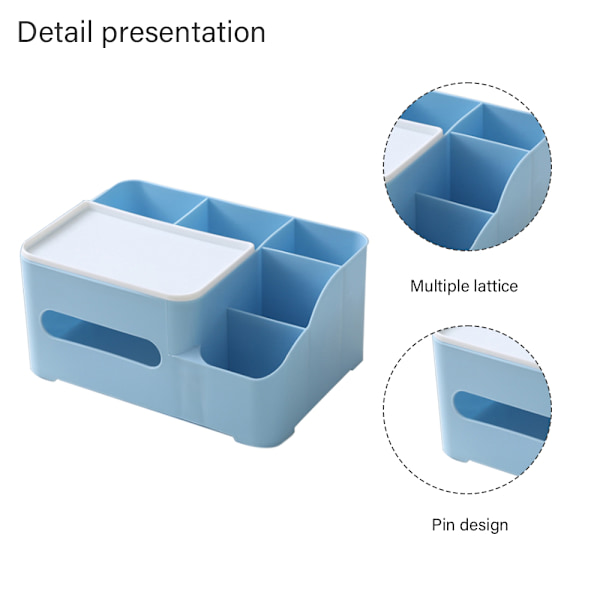 Rektangulær Servietboks Cover Holder med opbevaring, House Tissue Style 4