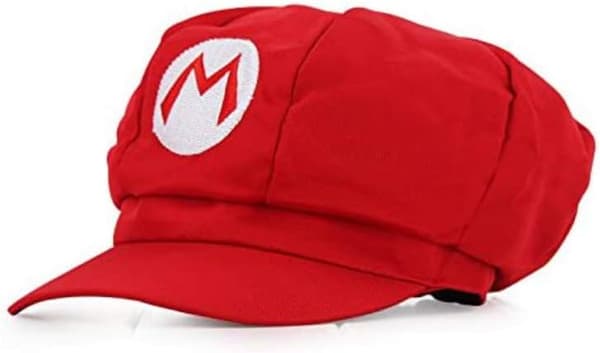 Super Mario-hat - Børn passer til karneval og cosplay - Klassisk hat - rød 52 - 54 cm