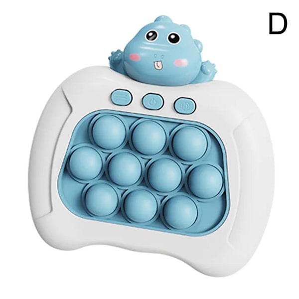 Pop It Spelmaskin Söt Tecknad Dinosaur Astronaut Uggla Förälder-barn blue dinosaur onesize