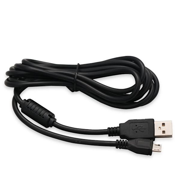 Micro USB-ladekabel for dataoverføring til Sony PS4 Slim spillkontroller