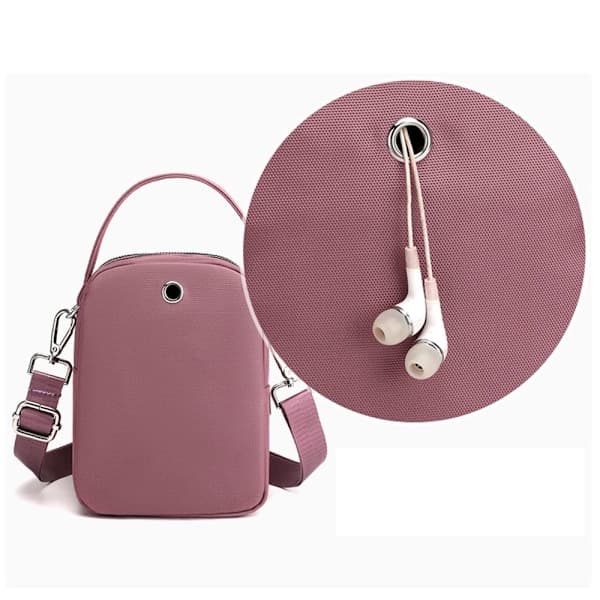 Dame Mini Skuldertaske Håndtasker Messenger Taske black