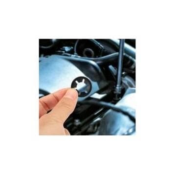340 Starlock-aluslevy, - M3/M4/M5/M6/M8/M10/M12, Musta