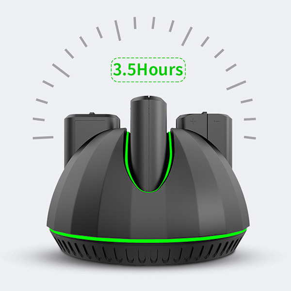 Kontrolenhed Ladestation med batteripakke, 4 i 1 hurtigladestativ + 4x 1100mAh batterier til XB