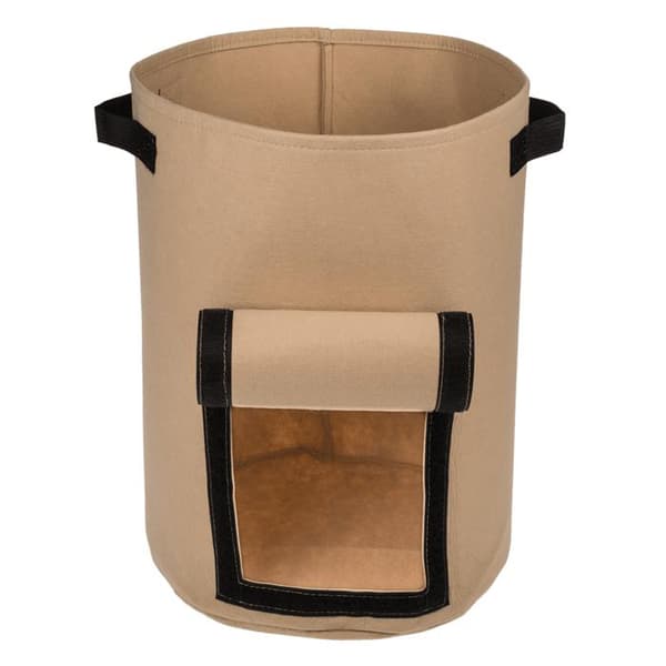 1 stk. Dyrkingspose - Dyrk planter & grønnsaker black