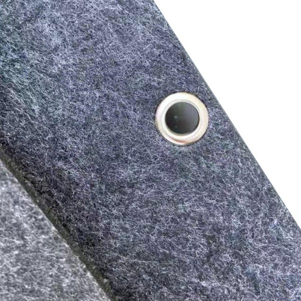 Oppbevaringsveske i filt for seng/sofa Svart