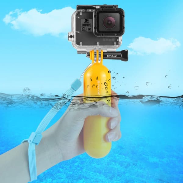 Kelluva kahva GoPro- ja toimintakameroille