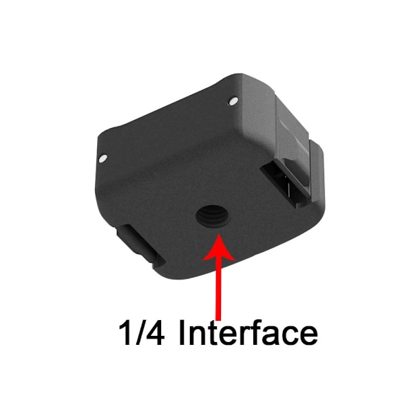 Latausalusta DJI Pocket 3 Type-C 1/4 -kiinnityssovitin Kannettava Gimbaalikamera
