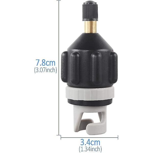 SUP Ventiladapter Uppblåsbar Pump Kanot Kajak Pad
