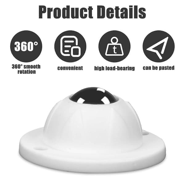4 kpl Mini-pyöriä Cricut Maker/Explore Air -laitteille, itseliimautuva rullapallo