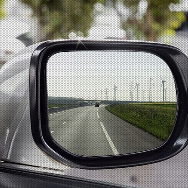 Sun Shade / Mosquito Net for Car - Attaches Over Car Door back window