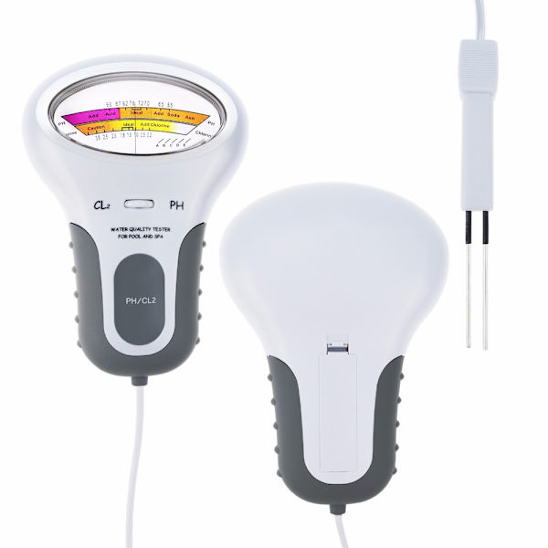 Pc-102 2 i 1 Ph klormåler Tester Ph Cl2 Klor Tester Mea