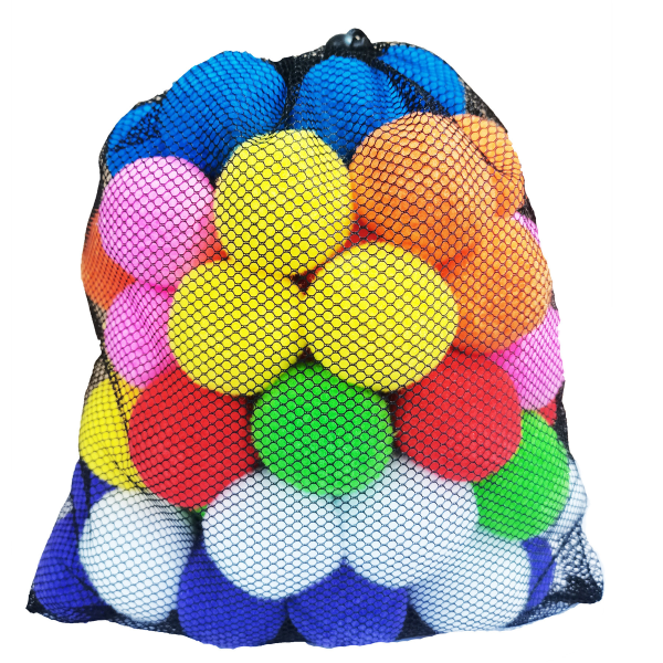 Uudelleenkäytettävät vesipallot, puuvillapallot ulkovesileikkeihin, imukykyiset trampoliinilelut vedelle 60pcs ball
