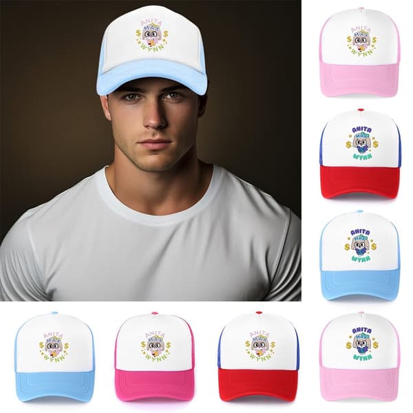 Anita Max Wynn hat til mænd Kvinder Sjov, Stilfuld Trucker Hat I Need A Max Win Caps 6