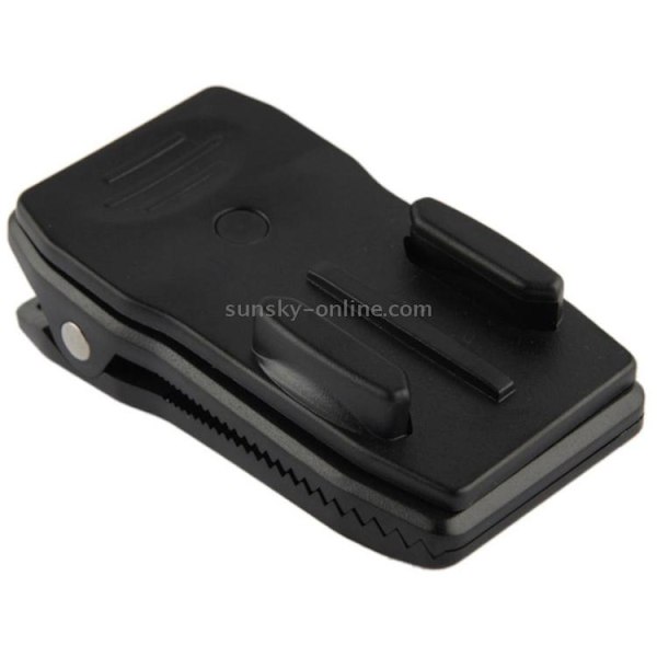 360° Justerbar Klemme Quick Release Beslag Sort