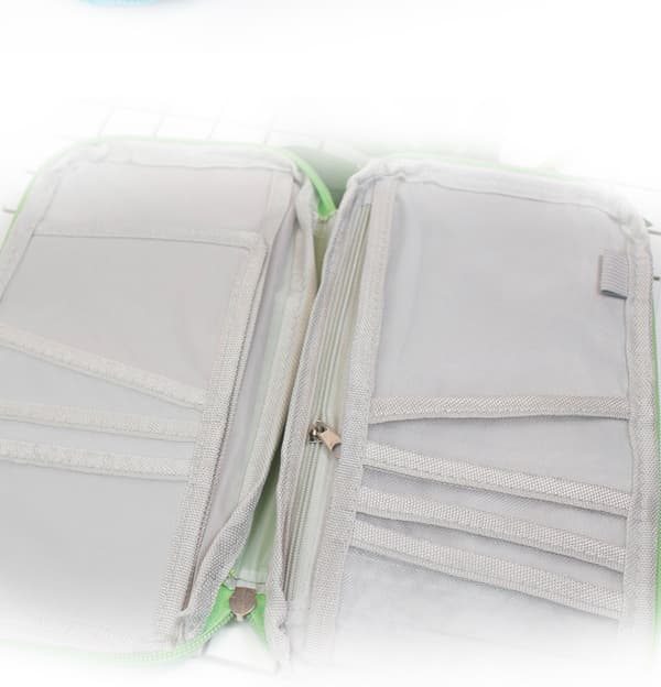 Pasfodral med Pung black