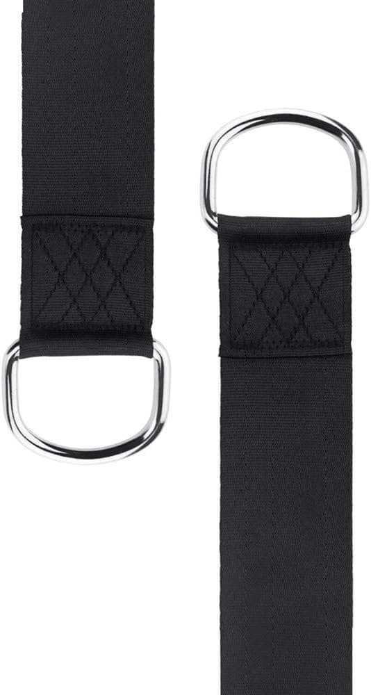 Trægynge Hængende Stropper, 5/10ft Lange Stropper med 2 Holdbare Sikkerhedslåse Karabinhager Holder Op Til 2200lb, Polyester Stropper Perfekte til Haven