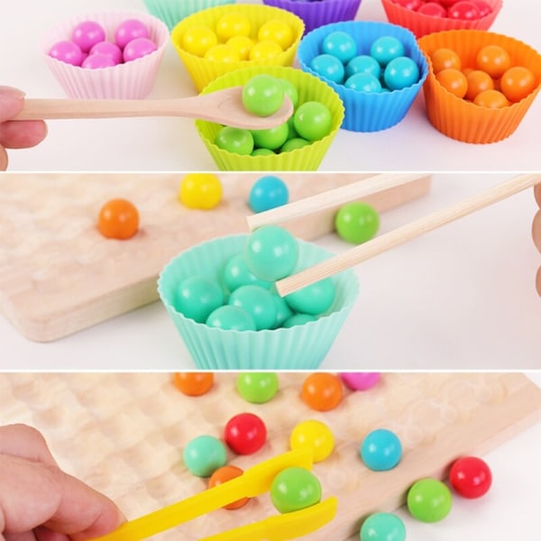 Go-spillsett i tre Dots Shuttle Beads Brettspill Leke for
