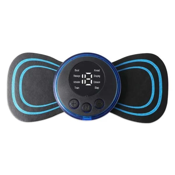 EMS Ryggmassage Nackmassage Axelmassage - Trådlös Massage blå