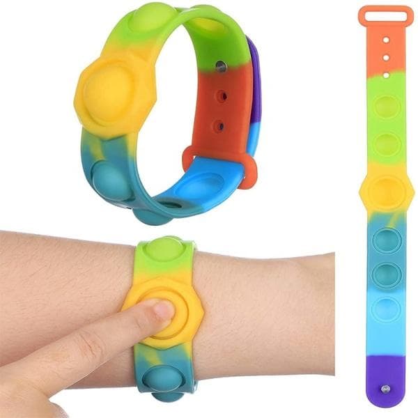 Fidget Toys! Pop it armbånd 2-pakke | Justerbar | Gøy!!