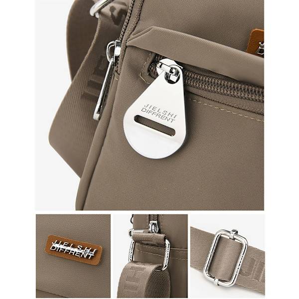 Enkel axelväska Crossbody-väska COFFEE