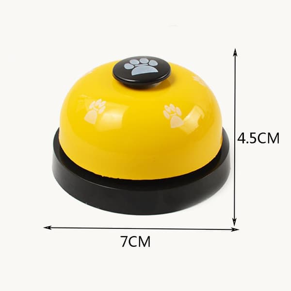Lemmikkikoiran koulutuskellot Koiranruokinta Soittokello Ovello WC white one-size