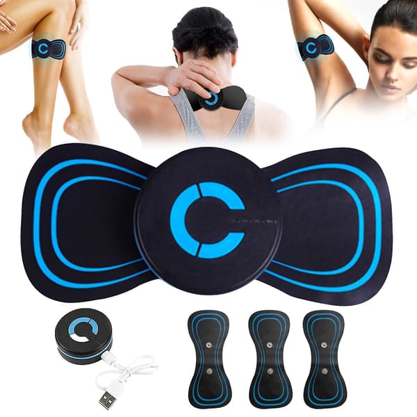 Elektromagnetisk bølge benmassager Mini cervikal massageapparat 6 tilstande