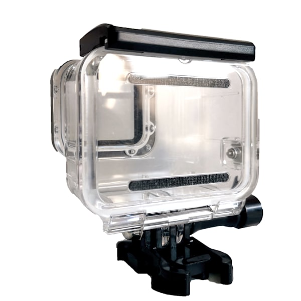 FitStill vandtæt etui til GoPro HERO 7 hvid og sølv