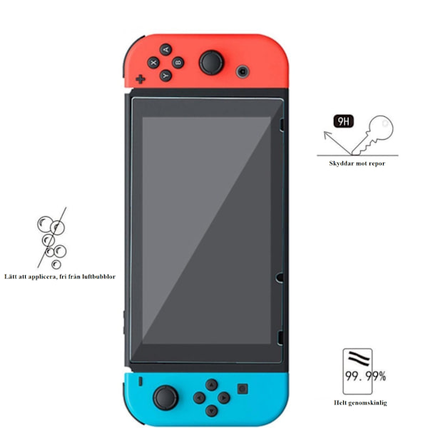 Tempered Glass compatible with Nintendo Switch Switch
