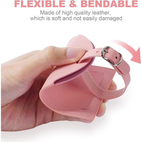 2 stk. Passholder Bagasjelapp, Passholder og Sett for par Bryllupsfest Bryllupsreiser pink
