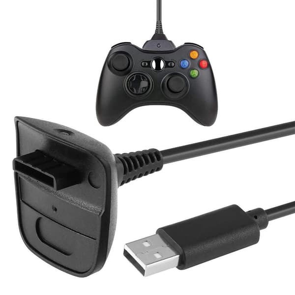 Opladningskabel til Xbox 360 Controller - 150cm