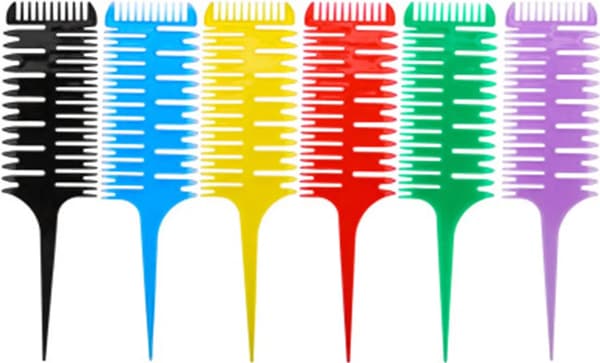 Hårfarve Kam Highlight Kam Hårfarve Comb Highlight 3-vejs Kam Tone Styling Værktøj Highlight