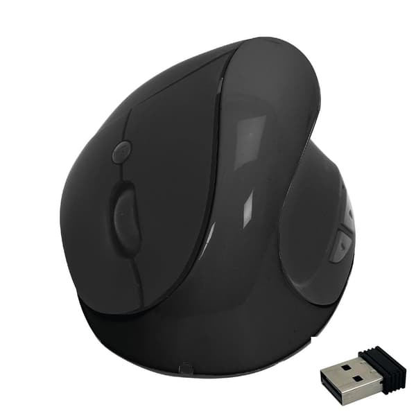 Langaton hiiri pysty- ja ergonomisella otteella