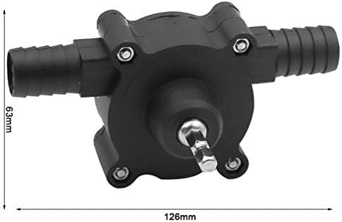 Electric Drill Pump for Water, Gasoline, Oil, Diesel, Liquid Transfer Pump, Mini Handheld Self-Priming Fast Pumping Speed