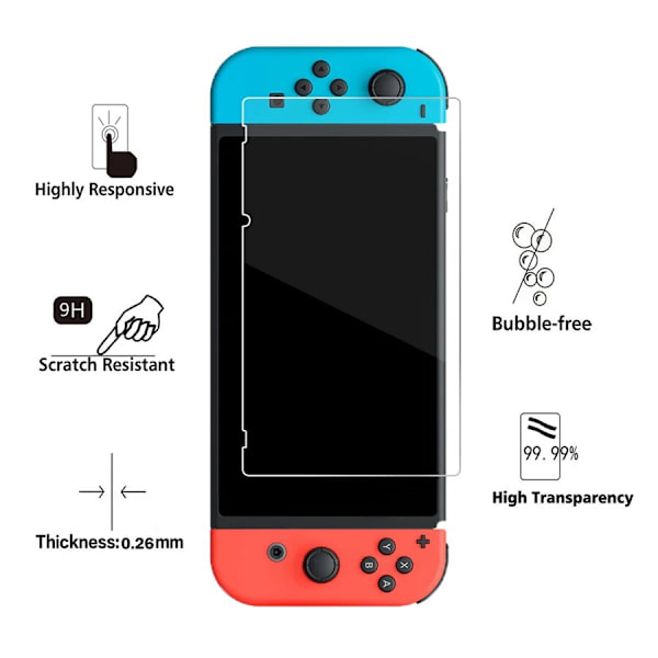 Switch Zeld-etui Kompatibelt med Nintend Switch ruby red