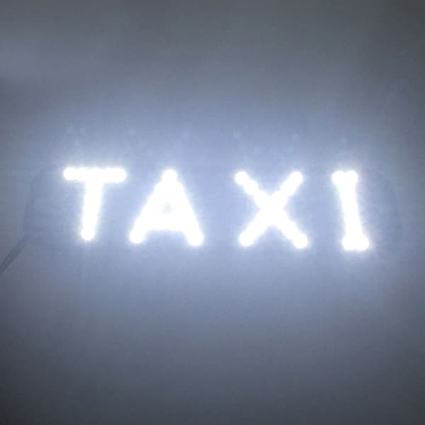 LED Taxilys Bilsignallampe GRØNN UTEN BRYTER UTEN without switch-without switch green