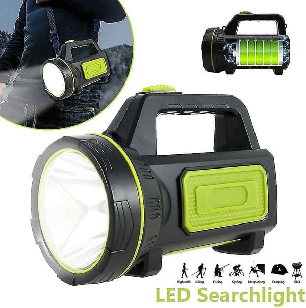 USB Ladattava Erittäin Tehokas LED-taskulamppu 135000 Lumenia