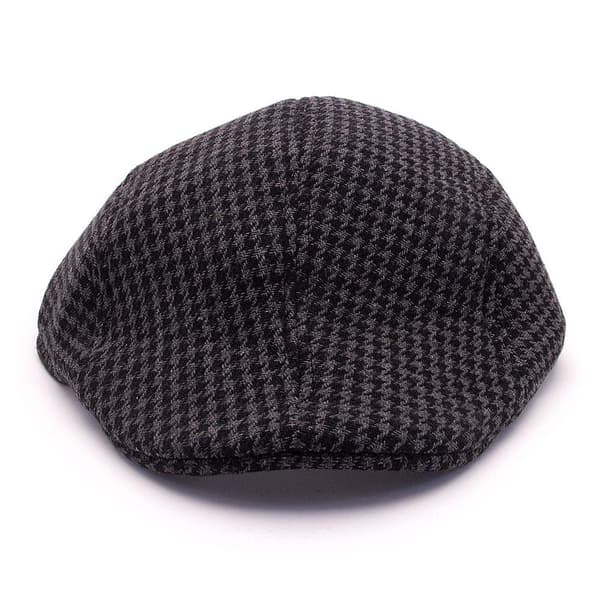 Flat Cap / Gatsby / Gubbkeps Rutet - Forskellige Farver gray