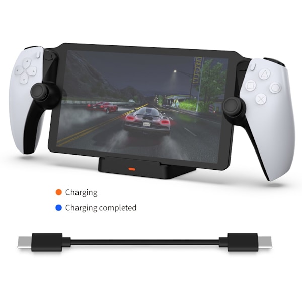 DOBE Sony Playstation Portal Latausteline Musta