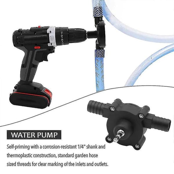 Liten elektrisk husholdningsborepumpe - DC-pumpe selvsugende