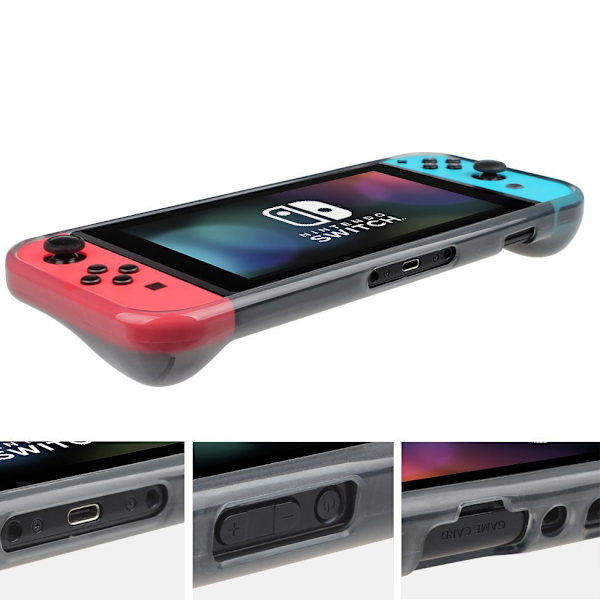 Stötdämpande Hållbart TPU-skal för Nintendo Switch Rosa