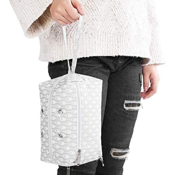 Garnpåse Ullhållare Sticknålar Virknålar Case för Korsstygnsbroderi Sytillbehör 21*12,5*12,5 cm